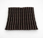 Floor cushion folded showing pattern repeat of hand block print | Myyra Jaipur