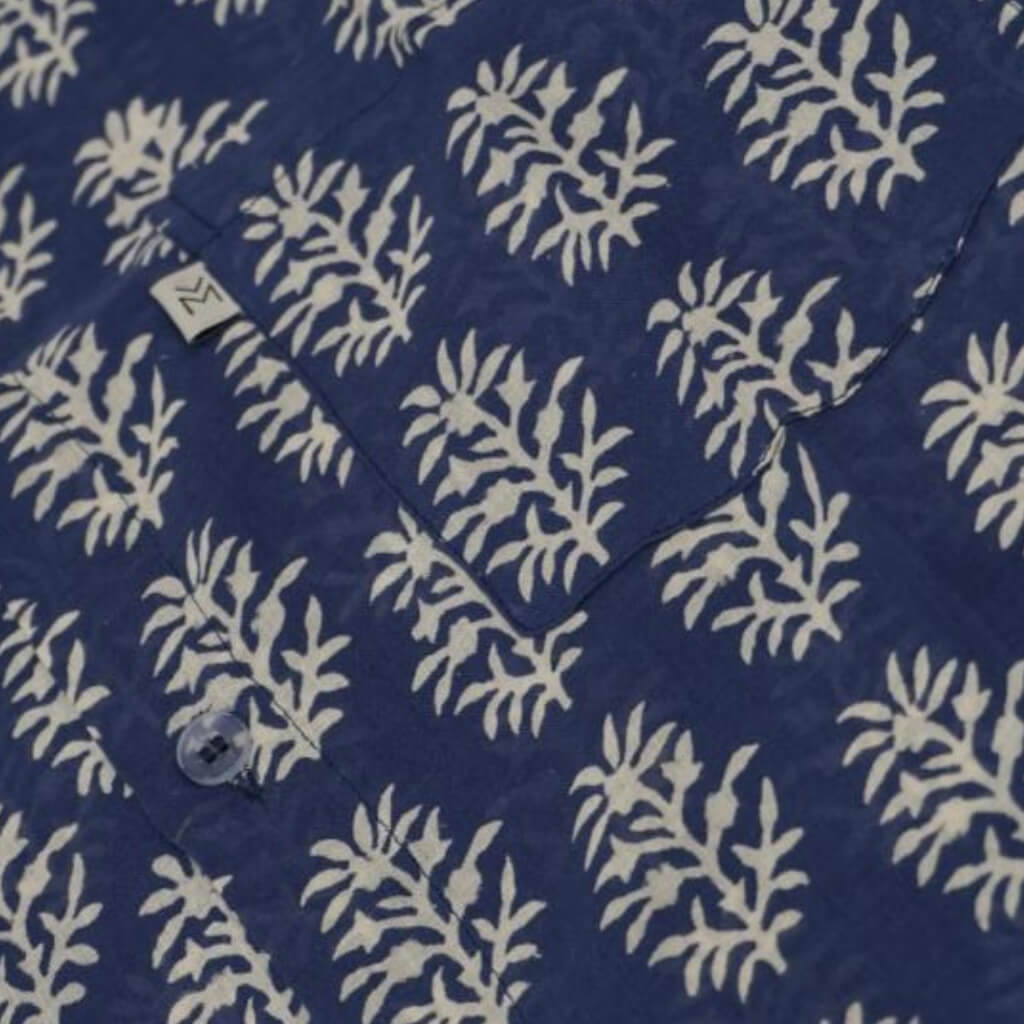 Block Printed Full Sleeve Shirt Pure Cotton