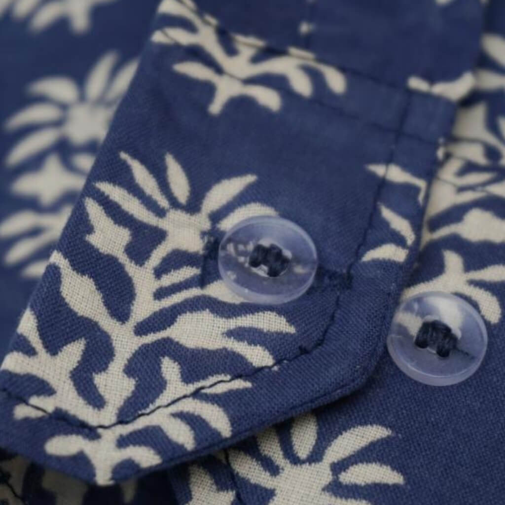Block Printed Full Sleeve Shirt Pure Cotton