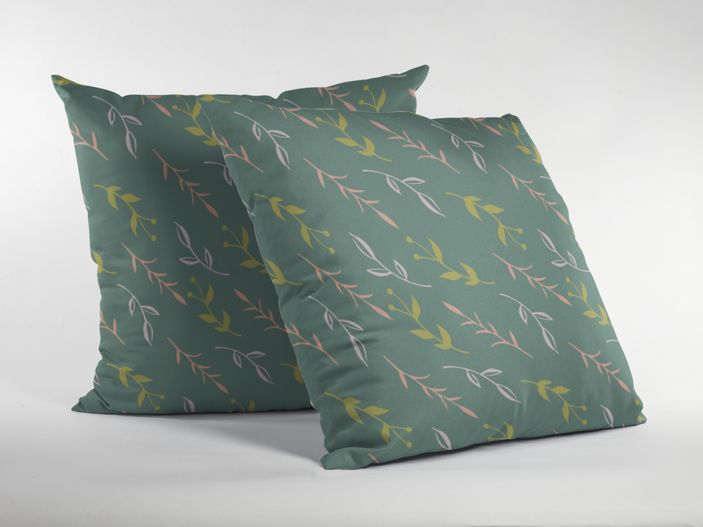 Close-up of digital print on cushion cover #60 | Myyra Jaipur