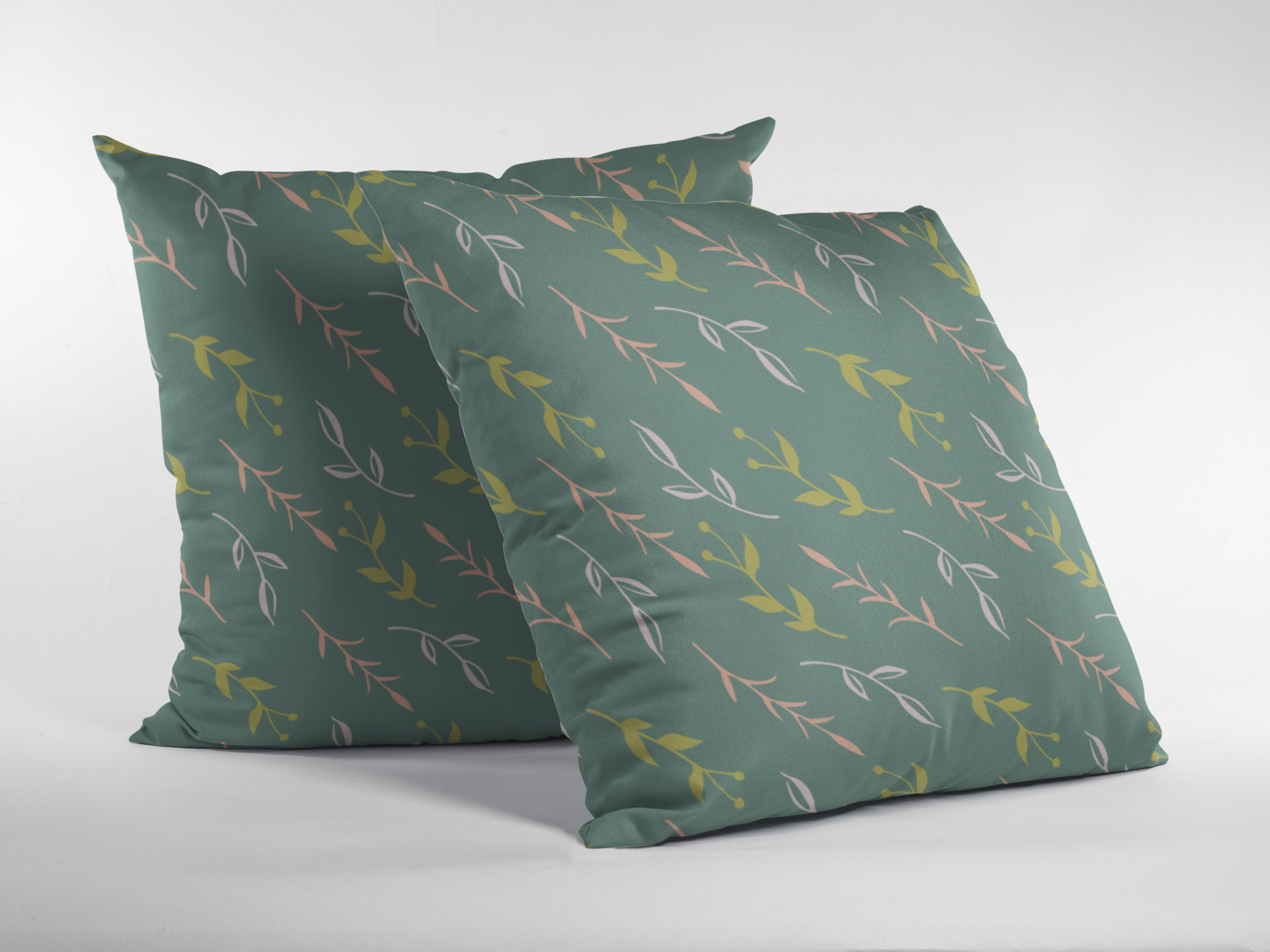 Close-up of digital print on cushion cover #60 | Myyra Jaipur