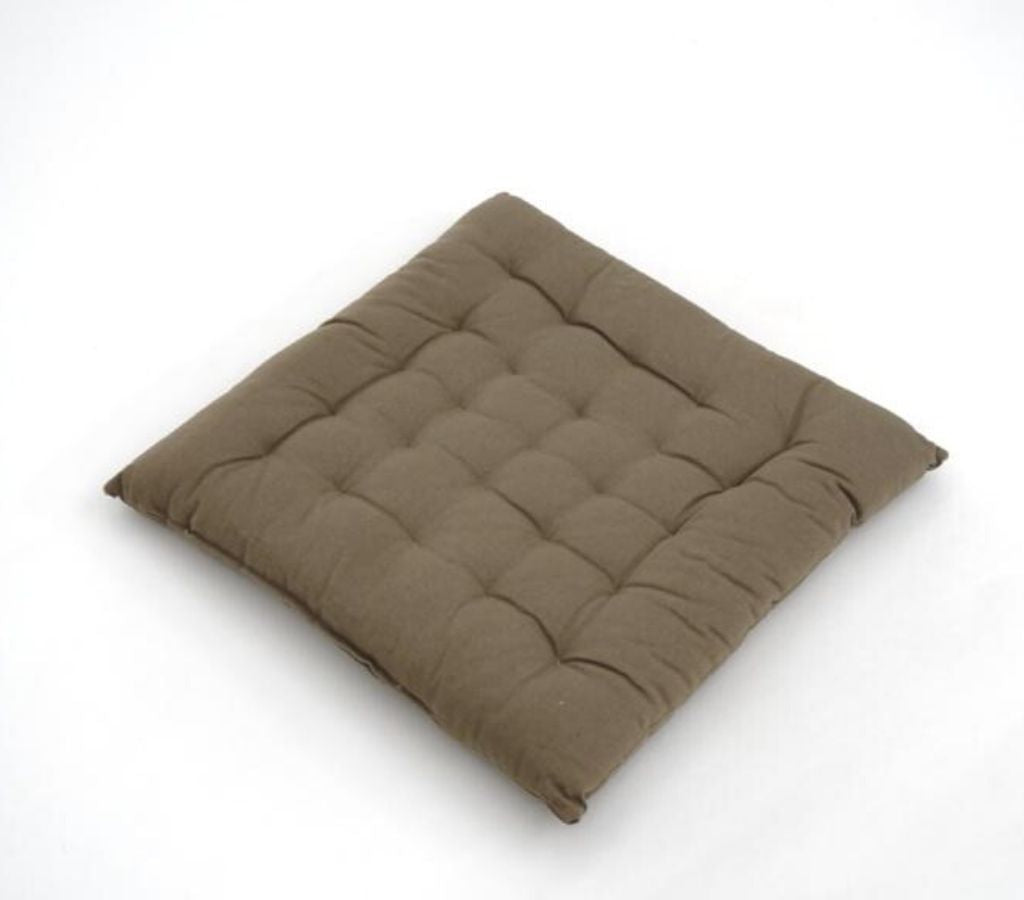 Hand block printed organic cotton floor cushion | Myyra Jaipur
