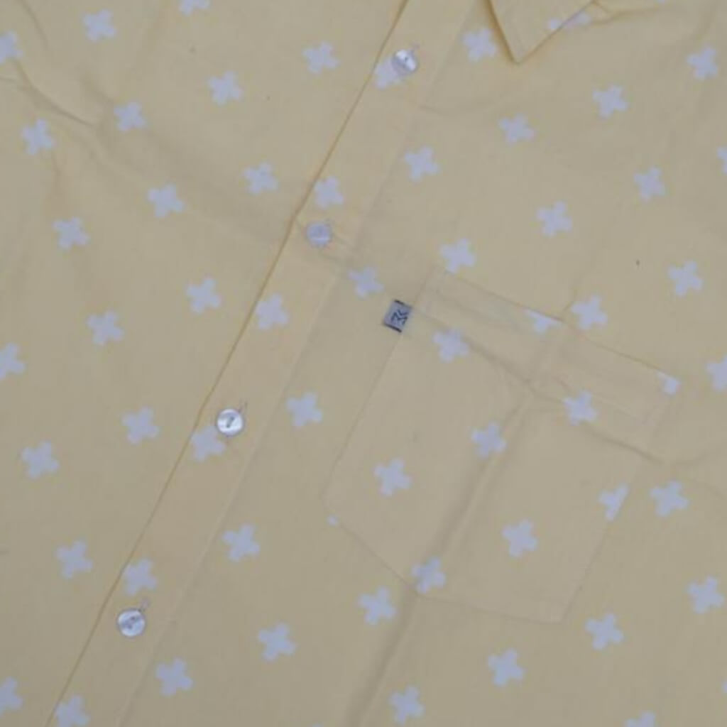 Block Printed Full Sleeve Shirt Pure Cotton