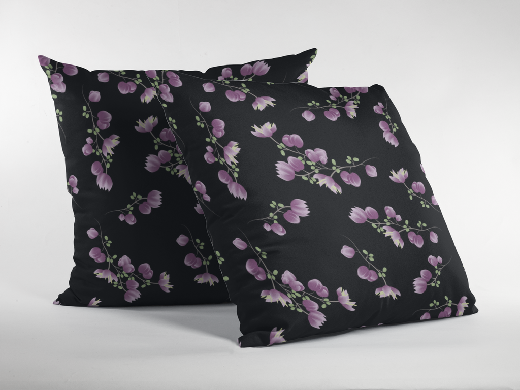 Close-up of digital print on cushion cover #65 | Myyra Jaipur
