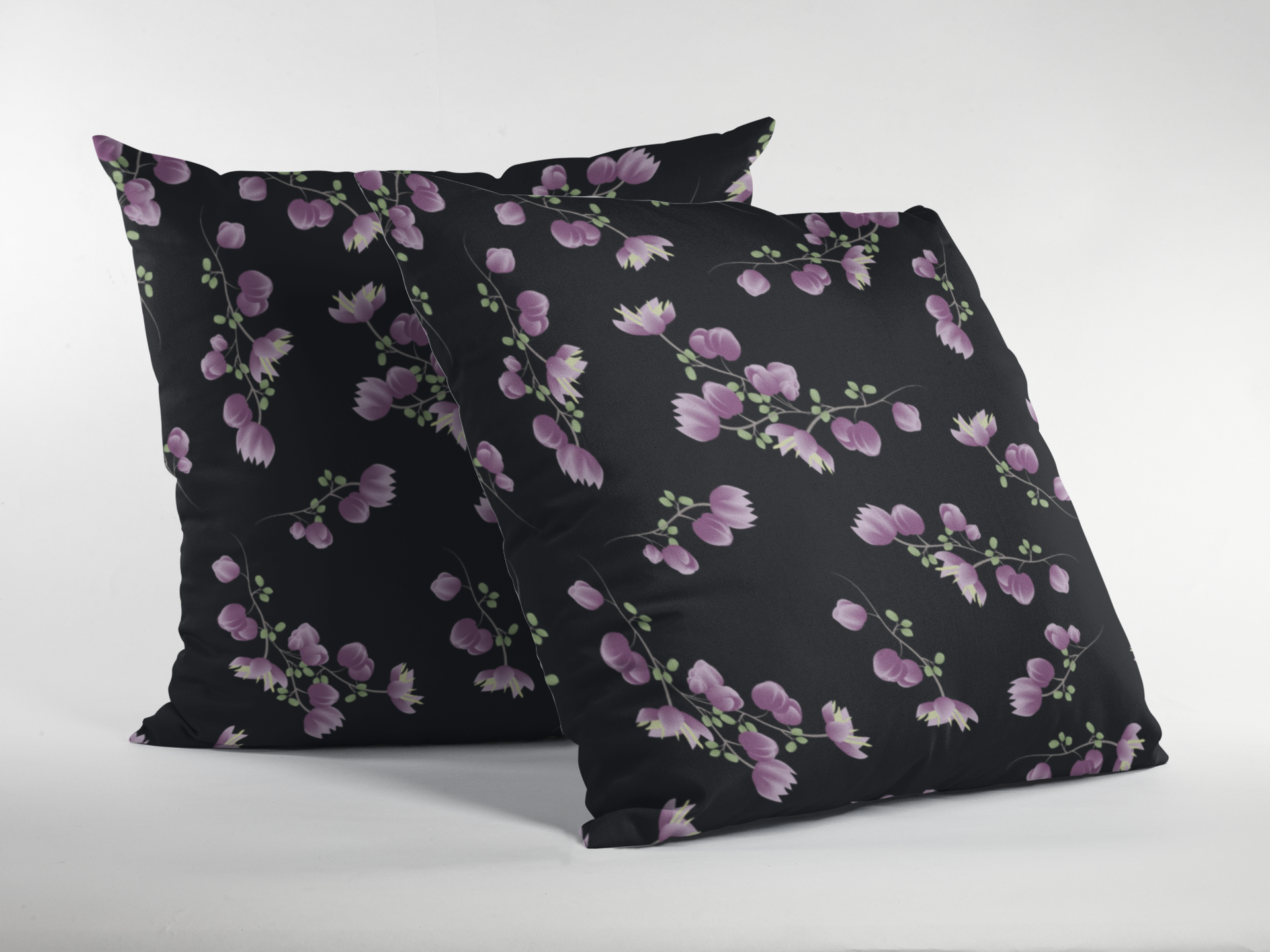 Close-up of digital print on cushion cover #65 | Myyra Jaipur