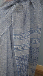 Saree Hand Block Printed Cotton
