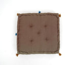 Floor cushion styled view from Myyra Jaipur