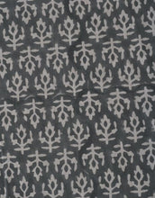 Load image into Gallery viewer, Grey Hand Block Printed Table Cover