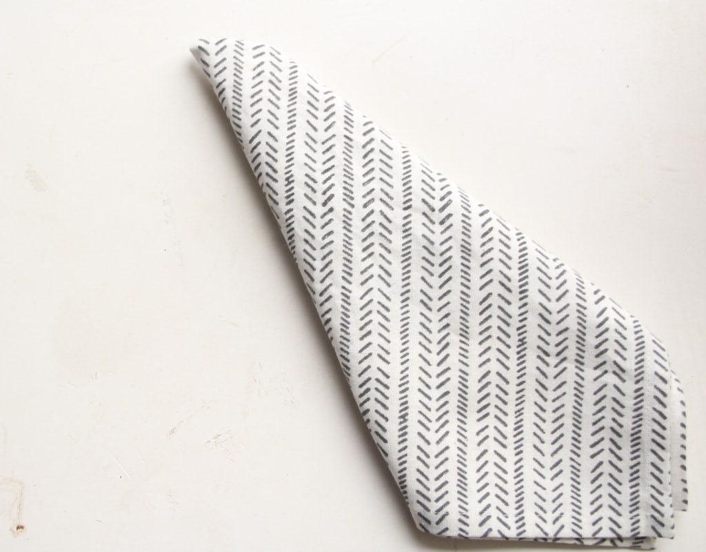 Hand Block Printed Cotton Handkerchief