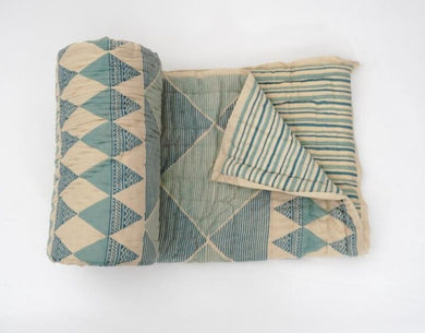 Quilt Hand Block Printed Cotton