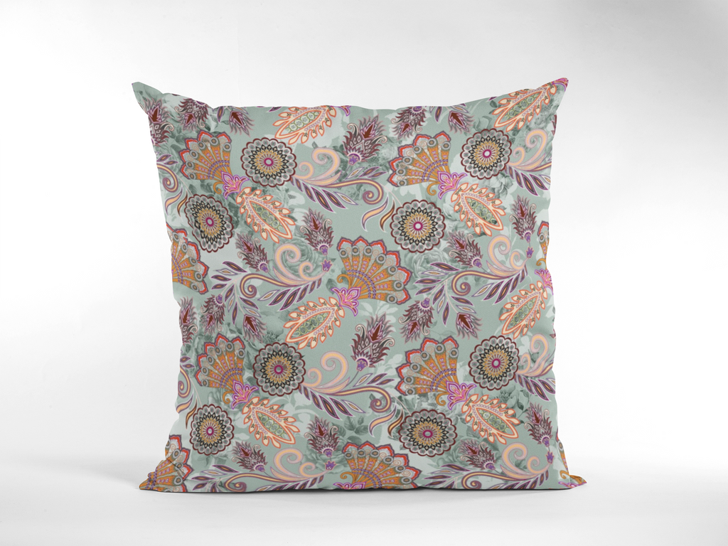 Digital printed cushion cover #68 from Myyra Jaipur