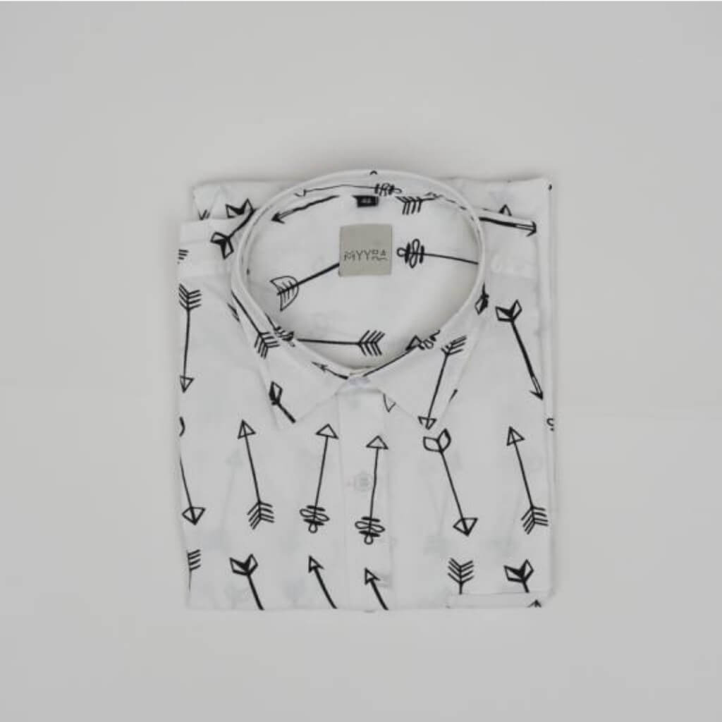Block Printed Full Sleeve Shirt Pure Cotton