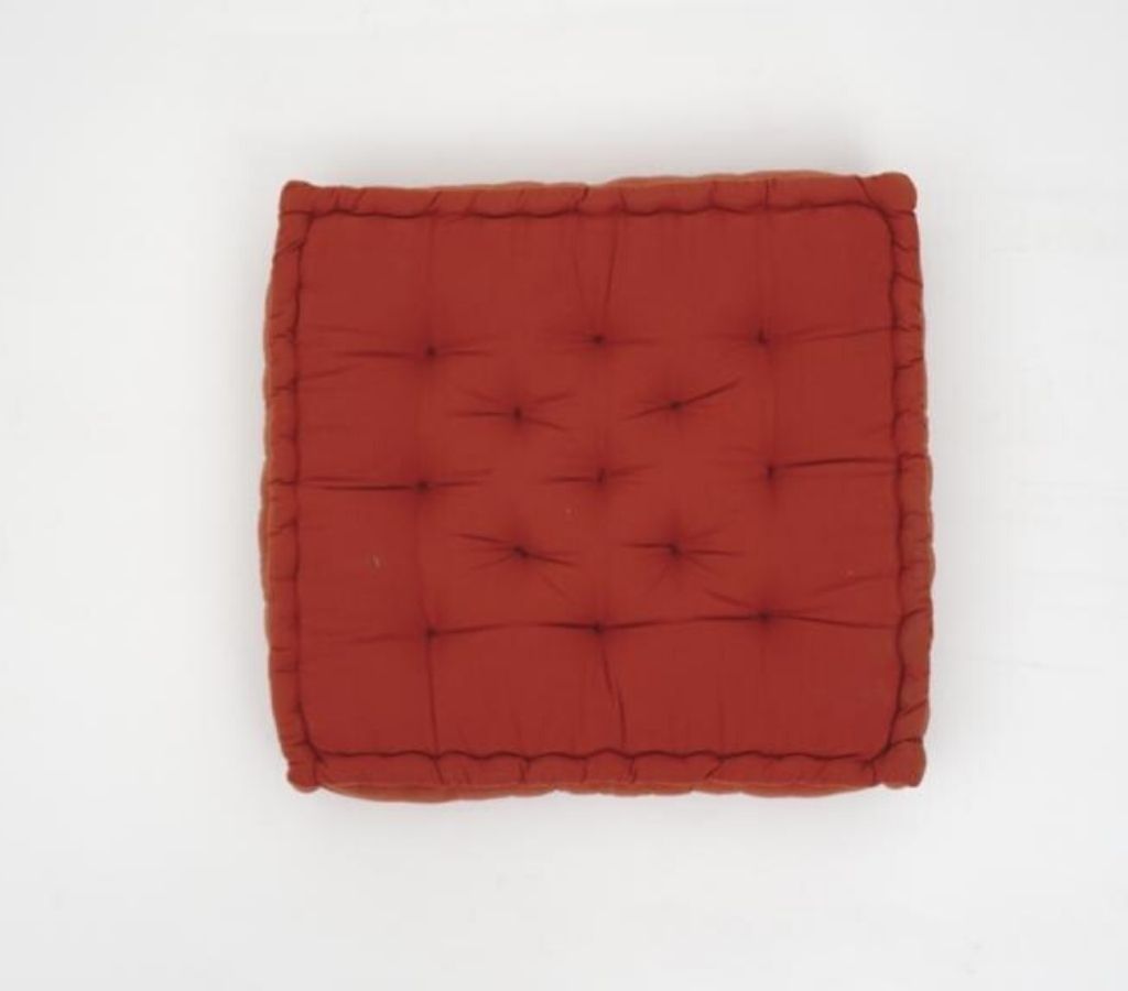 Floor cushion styled view from Myyra Jaipur