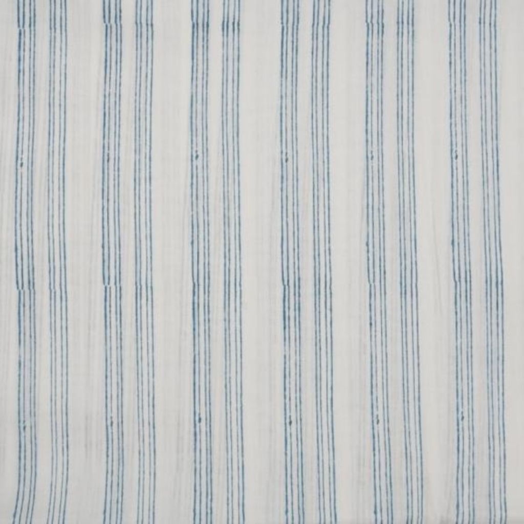 Hand block printed organic cotton fabric yardage from Myyra Jaipur