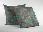 Pair of digital printed cushion covers #73 styled view | Myyra Jaipur