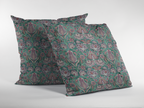 Pair of digital printed cushion covers #76 styled view | Myyra Jaipur