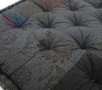 Floor cushion styled view from Myyra Jaipur