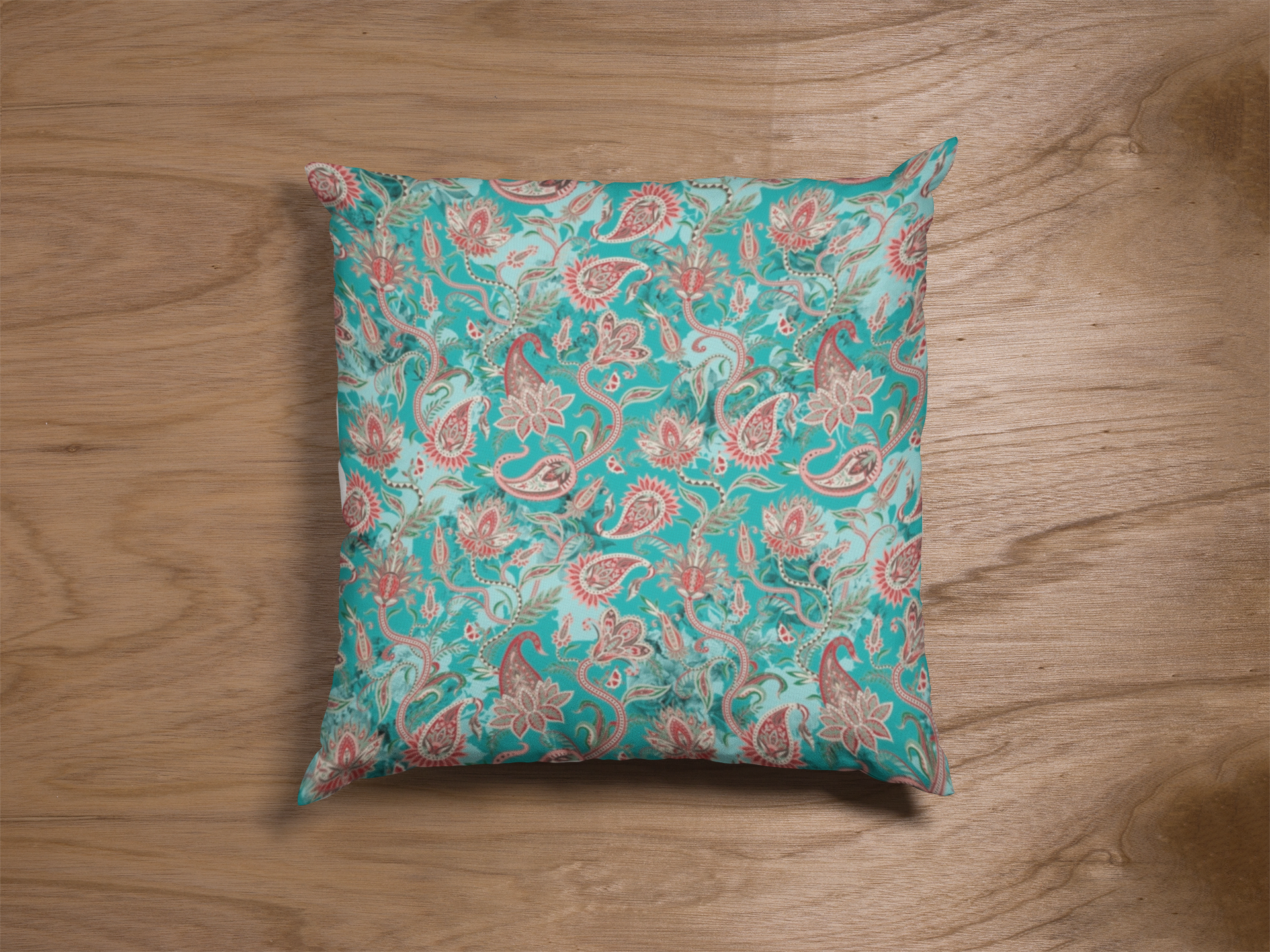 Close-up of digital print on cushion cover #86 | Myyra Jaipur
