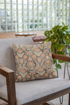 Pair of digital printed cushion covers #87 styled view | Myyra Jaipur