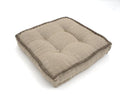 Hand block printed organic cotton floor cushion | Myyra Jaipur