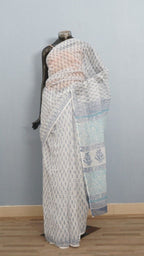 Saree Hand Block Printed Cotton