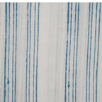 Close-up of hand block print on organic cotton running fabric | Myyra Jaipur