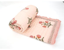Load image into Gallery viewer, Quilt Hand Block Printed Cotton