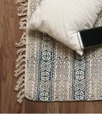 Rugs Hand Block Printed Cotton - MYYRA