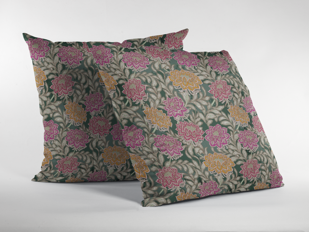 Close-up of digital print on cushion cover #82 | Myyra Jaipur