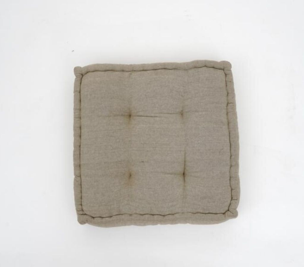 Floor cushion styled view from Myyra Jaipur
