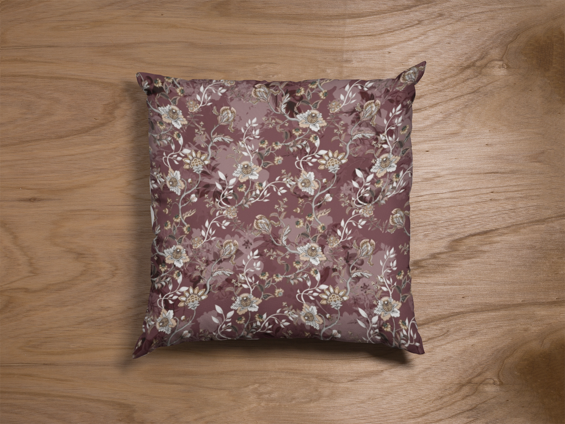 Close-up of digital print on cushion cover #83 | Myyra Jaipur