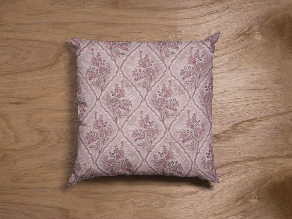 Lifestyle view of digital printed cushion cover #94 | Myyra Jaipur