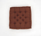 Floor cushion styled view from Myyra Jaipur
