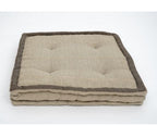 Floor cushion styled view from Myyra Jaipur