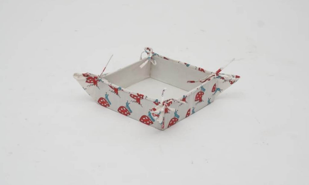 Bread Basket Hand Block Printed Cotton