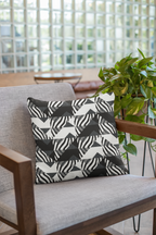 Close-up of digital print on kids prints cushion cover #03 | Myyra Jaipur