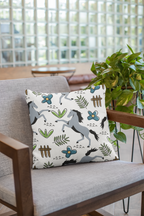 Lifestyle view of digital printed kids prints cushion cover #05 | Myyra Jaipur