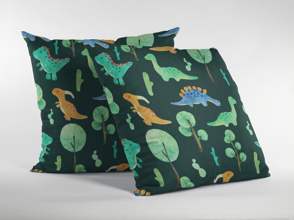 Lifestyle view of digital printed kids prints cushion cover #07 | Myyra Jaipur