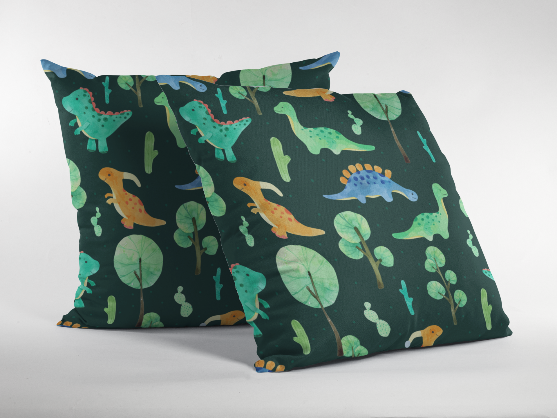 Lifestyle view of digital printed kids prints cushion cover #07 | Myyra Jaipur