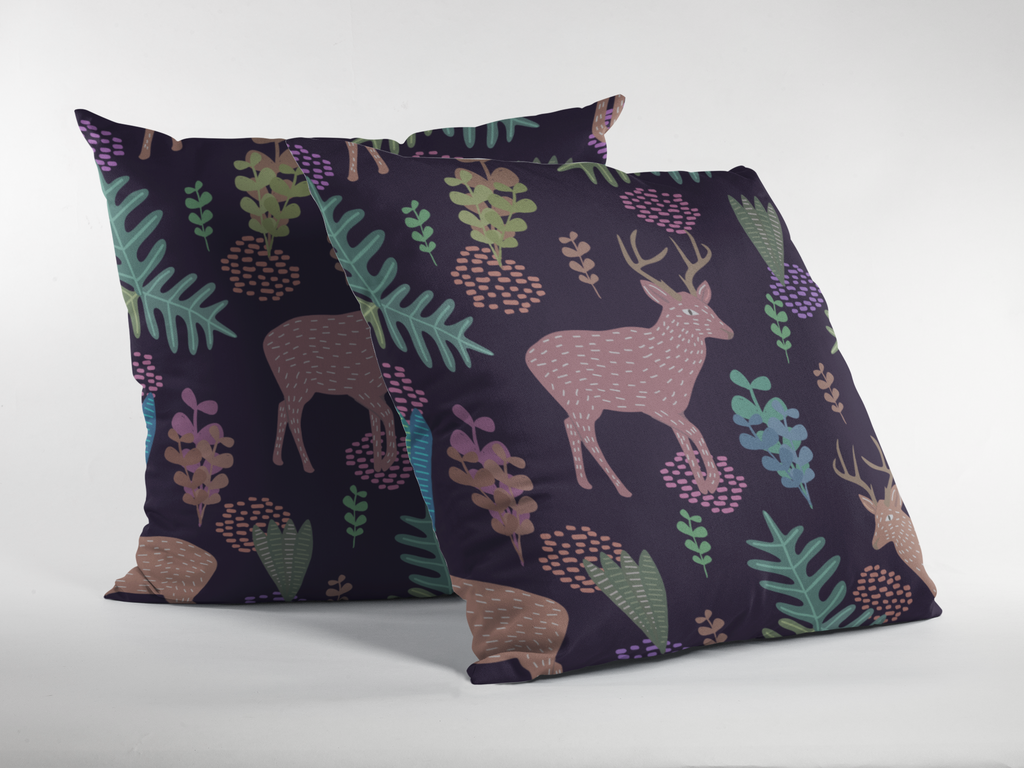 Lifestyle view of digital printed kids prints cushion cover #08 | Myyra Jaipur