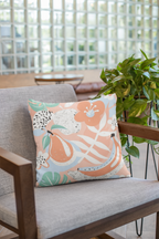 Lifestyle view of digital printed kids prints cushion cover #09 | Myyra Jaipur