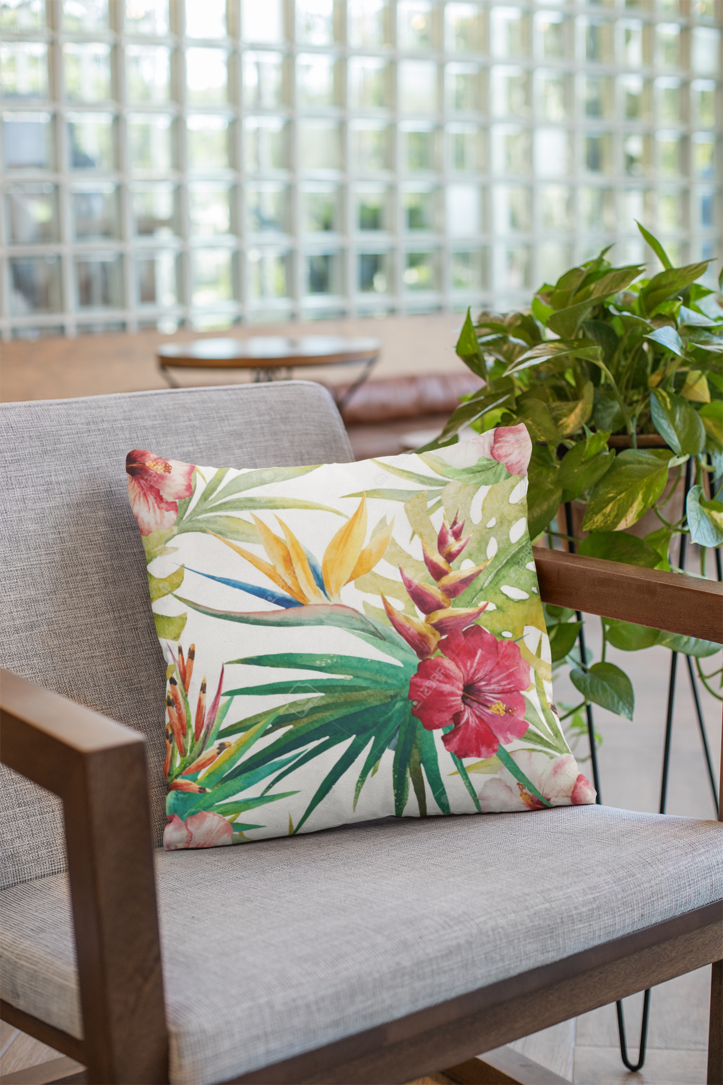 Close-up of digital print on kids prints cushion cover #10 | Myyra Jaipur