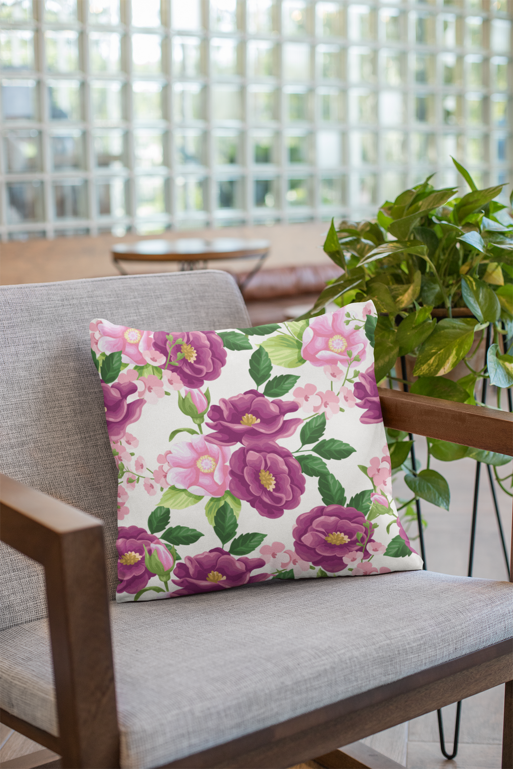 Lifestyle view of digital printed kids prints cushion cover #12 | Myyra Jaipur