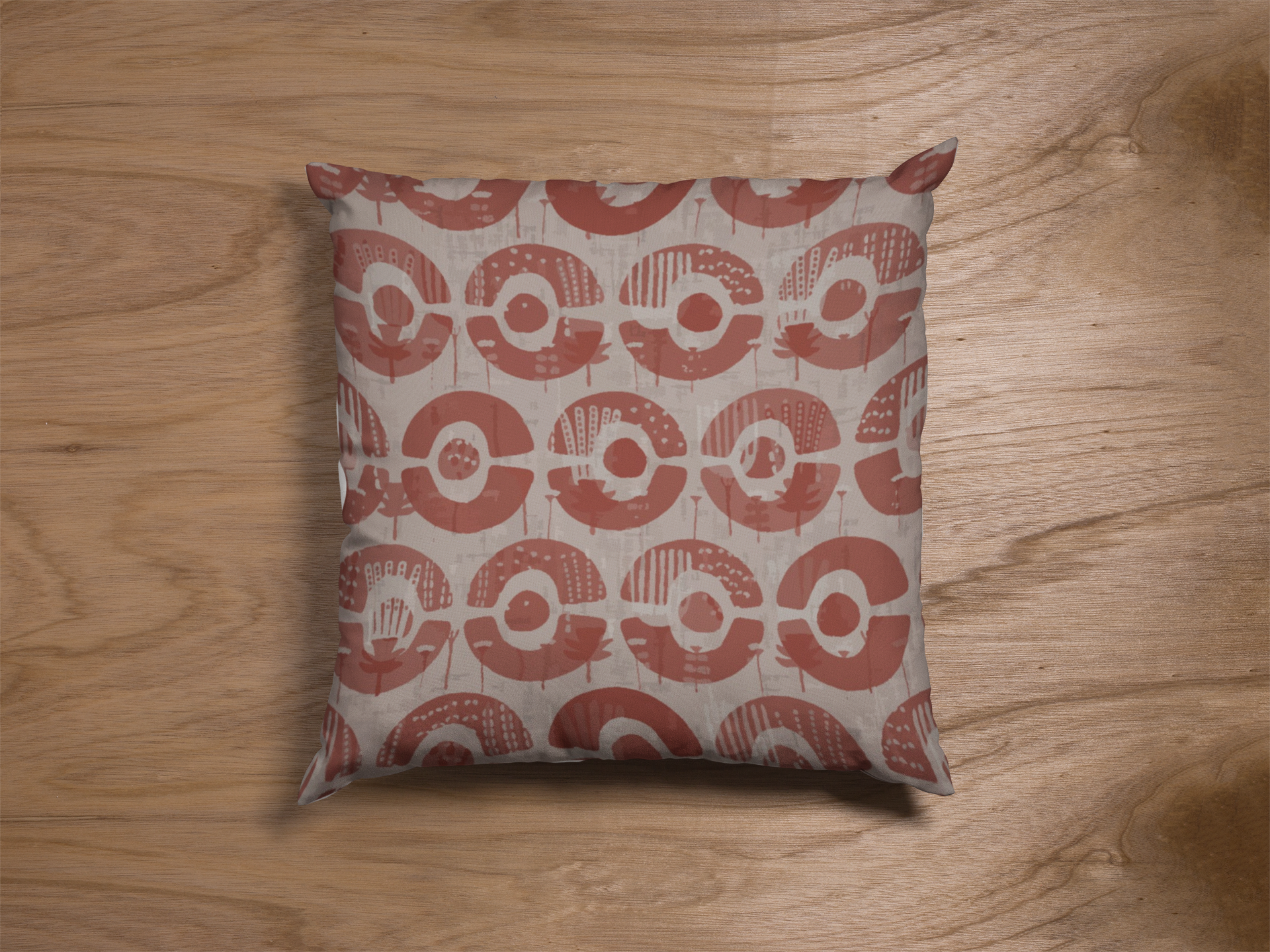 Lifestyle view of digital printed cushion cover #146 | Myyra Jaipur