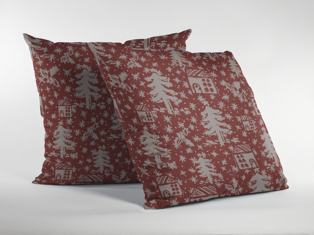 Lifestyle view of digital printed cushion cover #148 | Myyra Jaipur