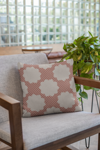 Close-up of digital print on cushion cover #151 | Myyra Jaipur