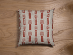 Pair of digital printed cushion covers #153 styled view | Myyra Jaipur
