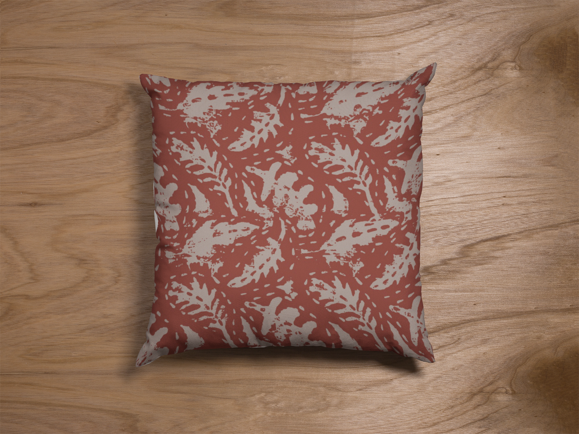 Lifestyle view of digital printed cushion cover #154 | Myyra Jaipur