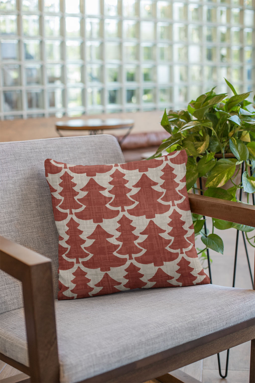 Close-up of digital print on cushion cover #156 | Myyra Jaipur