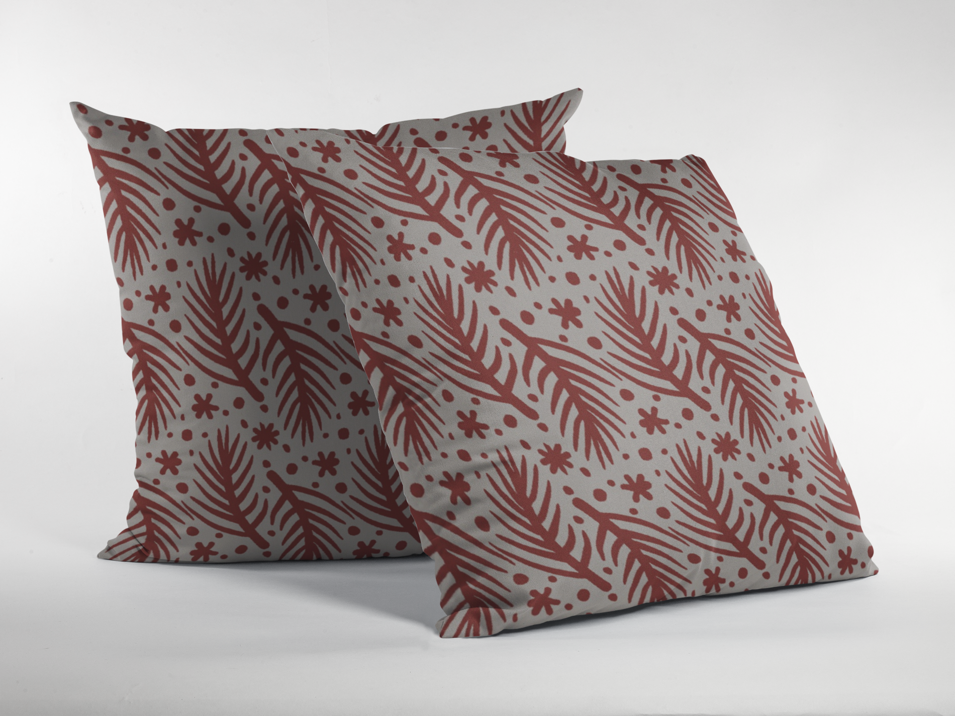 Lifestyle view of digital printed cushion cover #160 | Myyra Jaipur